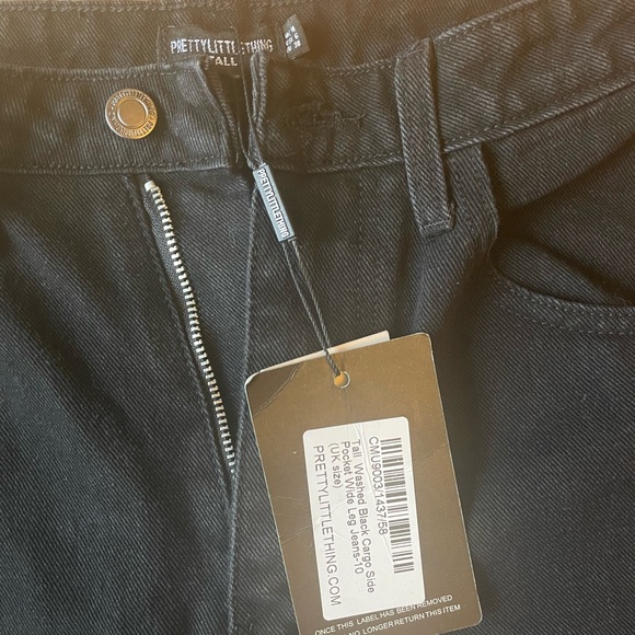 Black PrettyLittleThing Jeans - Picture 3 of 5